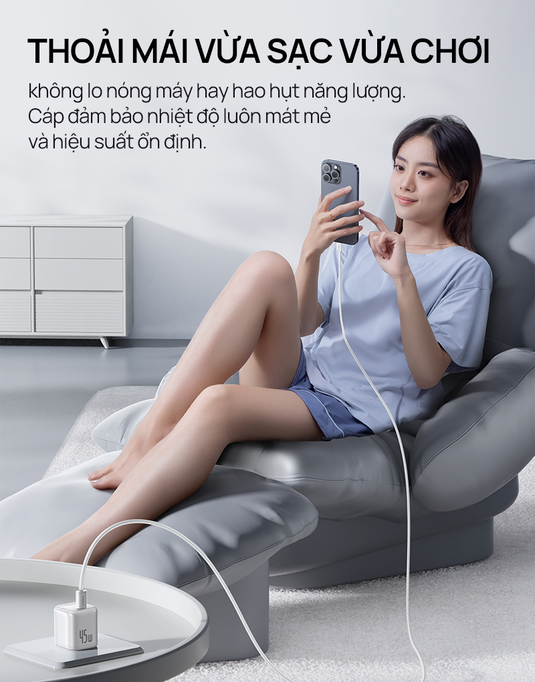 Cáp Sạc Nhanh Baseus Dynamic 4 Series PD 100W Type-C to Type-C