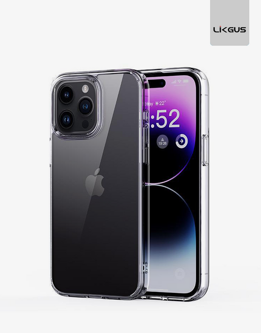 Ốp Lưng Likgus Lin iPhone 12/13/14/15/16 Series - Trong Suốt, Chống Sốc