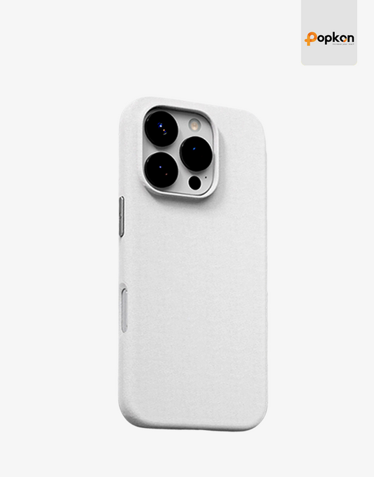 Ốp Lưng Popkon SandStone iPhone 14/15/16 Series - Nhám, Tản Nhiệt, MagSafe
