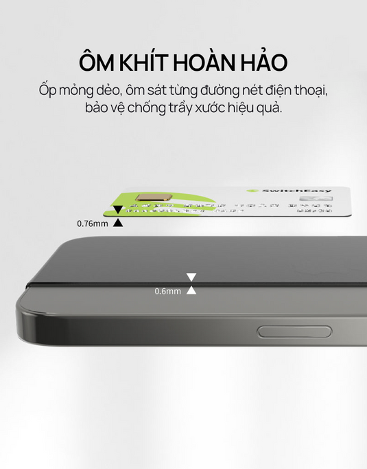 Ốp Lưng Switcheasy 0.35 Ultra Slim iPhone 16/15 Series - MagSafe