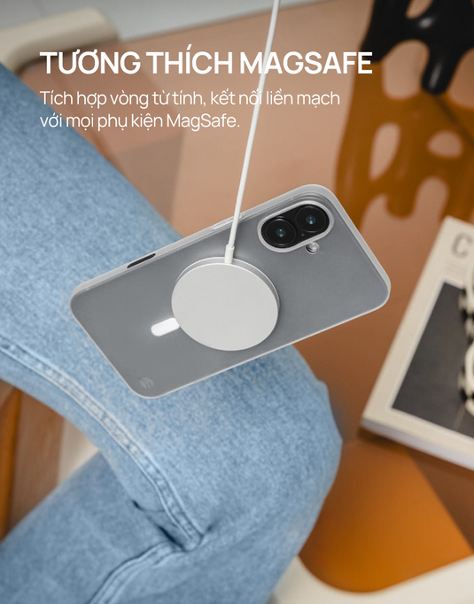 Ốp Lưng Switcheasy 0.35 Ultra Slim iPhone 16/15 Series - MagSafe
