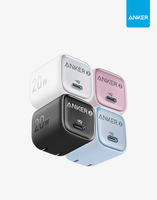 Củ Sạc Nhanh Anker Zolo GaN 20W cho iPhone/Android