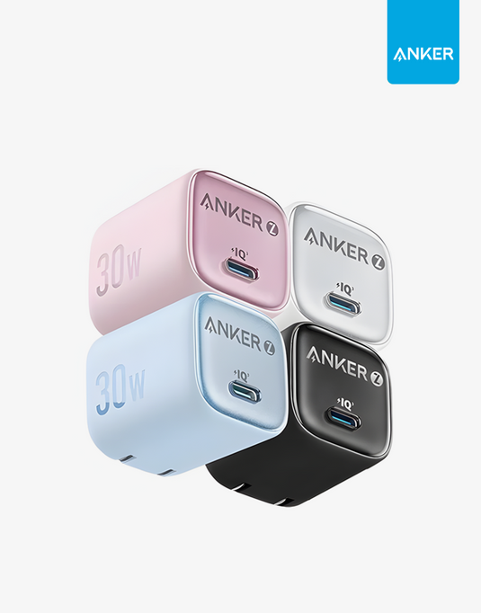 Củ Sạc Nhanh Anker Zolo GaN 30W cho iPhone/Android