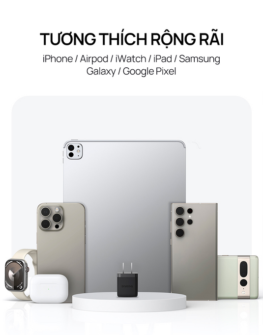 Củ Sạc Nhanh Baseus Palm USB-C 20W cho iPhone 16-11 Series