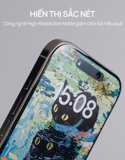 Kính Cường Lực ANANK 2.5D Chống Chống Vân Tay iPhone 12-16 Series