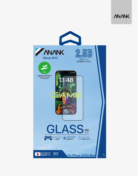 Kính Cường Lực ANANK 2.5D Chống Chống Vân Tay iPhone 12-16 Series