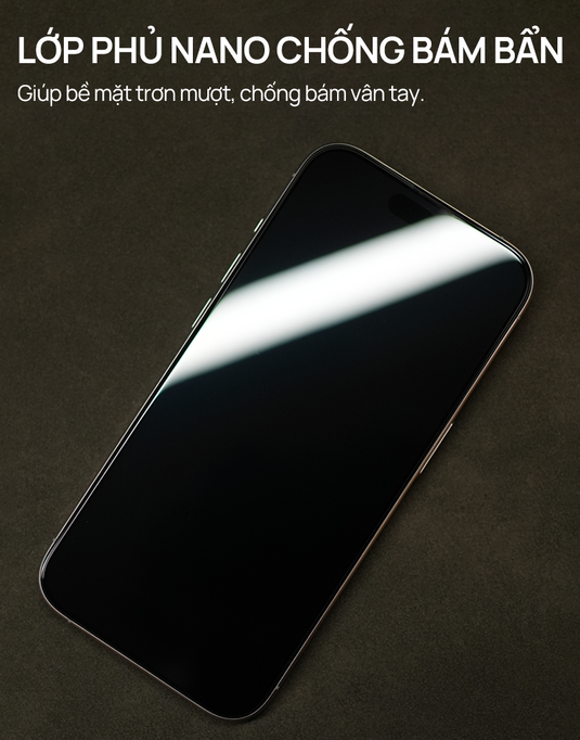 Kính Cường Lực Anank 2.5D Trong Suốt iPhone 11-16 Series