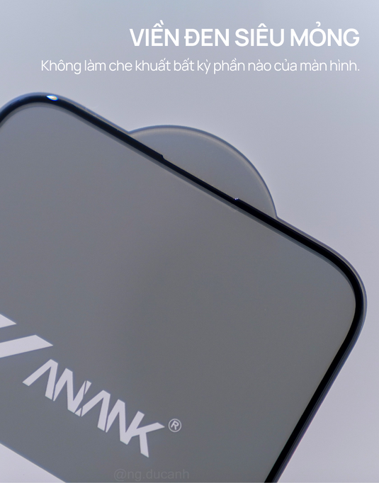 Kính Cường Lực Anank 2.5D Trong Suốt iPhone 11-16 Series