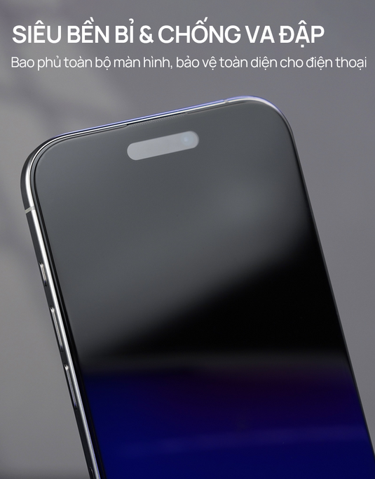 Kính Cường Lực Anank 2.5D Chống Nhìn Trộm 360° iPhone 11-16 Series