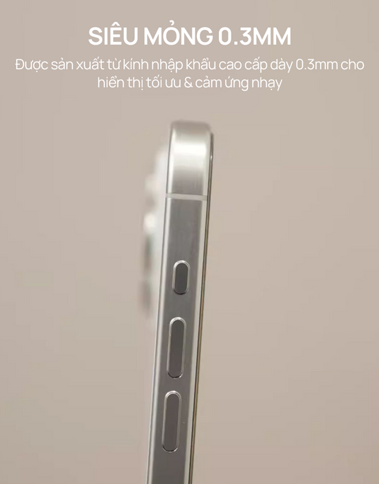 Kính Cường Lực Anank 2.5D Chống Nhìn Trộm 360° iPhone 11-16 Series