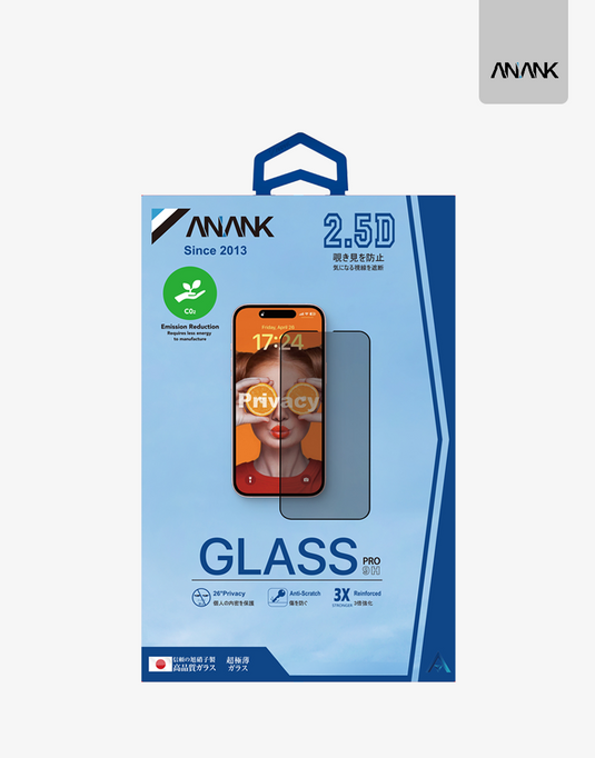 Kính Cường Lực Anank 2.5D Chống Nhìn Trộm iPhone 11-16 Series