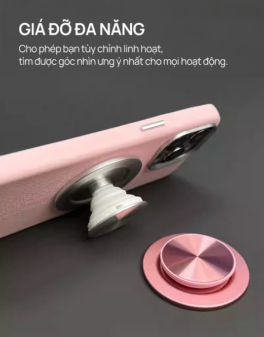 Giá Đỡ Điện Thoại PopGrips Metal MagSafe Popkon - iPhone/Android