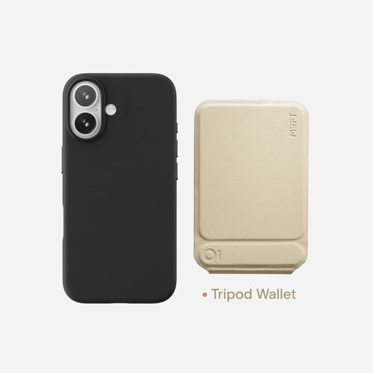 Case, Tripod & Stand/Wallet Set MOVAS™ for iPhone 16 Series - MagSafe Compatible