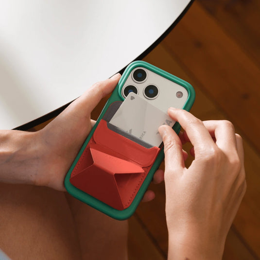 Snap-on Phone Stand & Wallet MOVAS™ - MagSafe Compatible