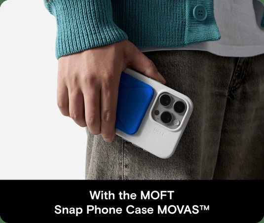 Snap-on Phone Stand & Wallet MOVAS™ - MagSafe Compatible
