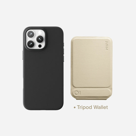 Case, Tripod & Stand/Wallet Set MOVAS™ for iPhone 16 Series - MagSafe Compatible