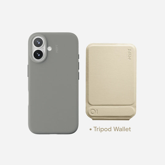 Case, Tripod & Stand/Wallet Set MOVAS™ for iPhone 16 Series - MagSafe Compatible