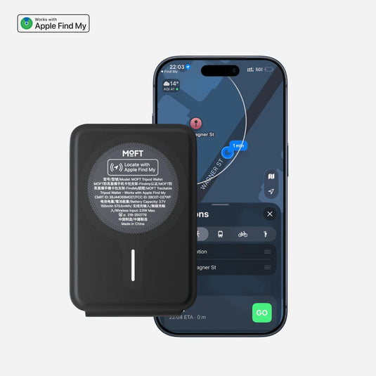 Trackable Tripod Wallet