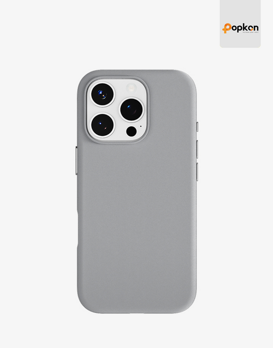 Ốp Lưng Popkon SandStone iPhone 14/15/16 Series - Nhám, Tản Nhiệt, MagSafe