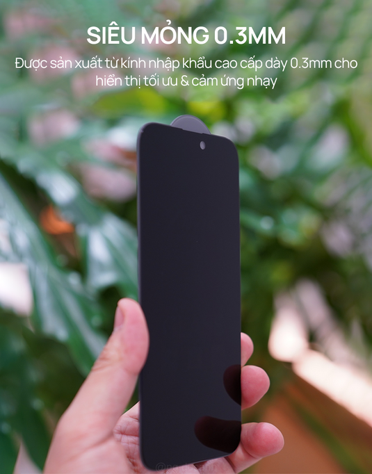 Kính Cường Lực Anank 2.5D Chống Nhìn Trộm iPhone 11-16 Series