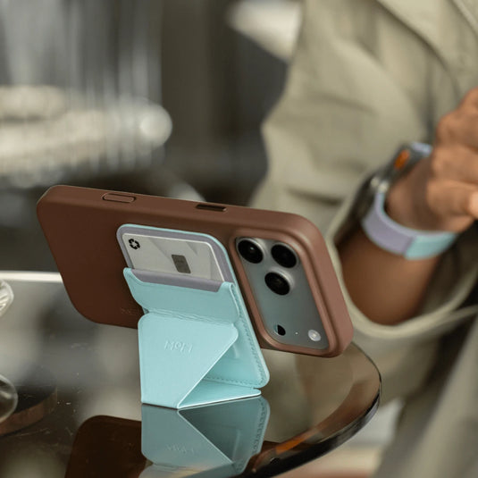 Snap-on Phone Stand & Wallet MOVAS™  - MagSafe Compatible